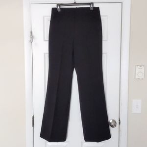 Worthington Women's Black Dress Pants - Size 8 Long / Tall - Wide Leg